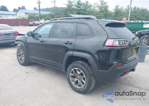 2021 Jeep Cherokee Trailhawk 4X4 из США, поврежденный, VIN 1C4PJMBX0MD167941